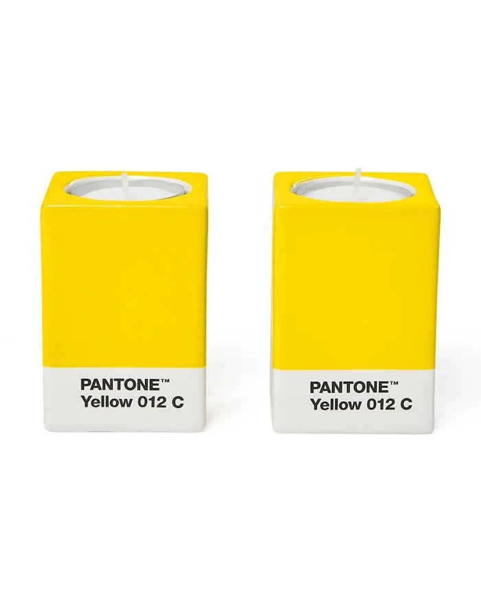 Декоративен свещник Pantone 7,8 x 5,5 cm (2 броя)