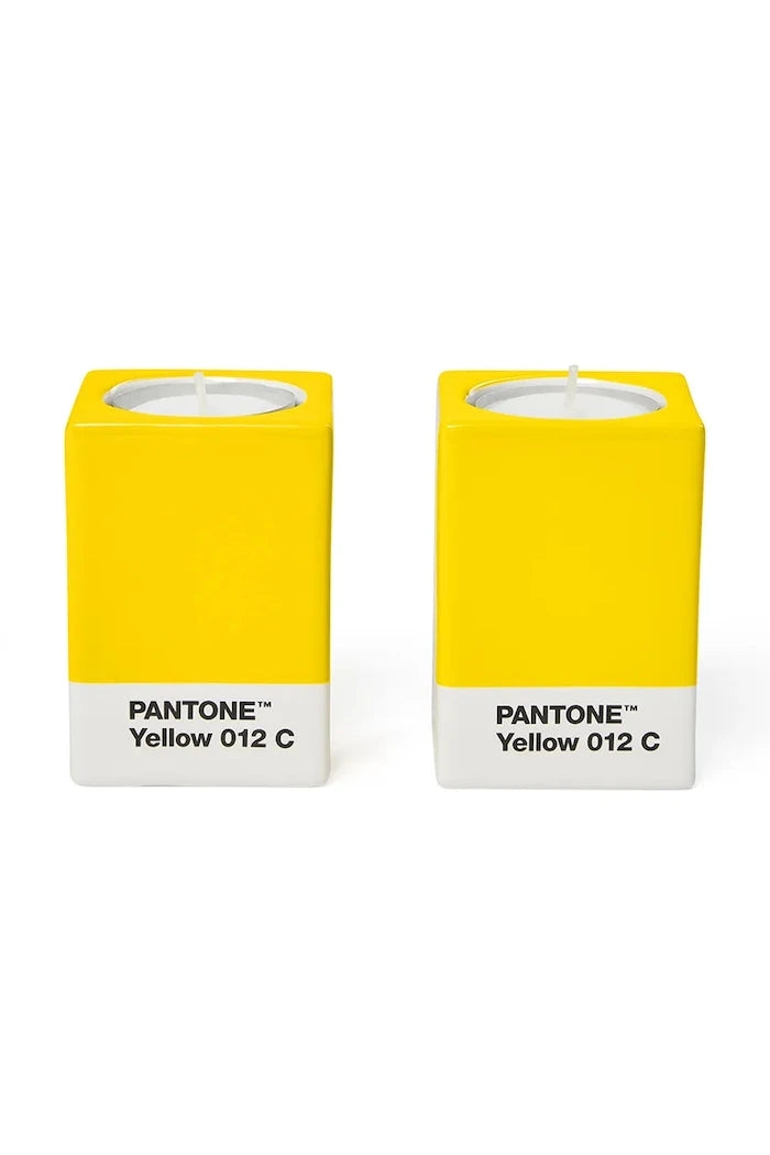 Dekoratif şamdan Pantone 7,8 x 5,5 cm (2 adet)