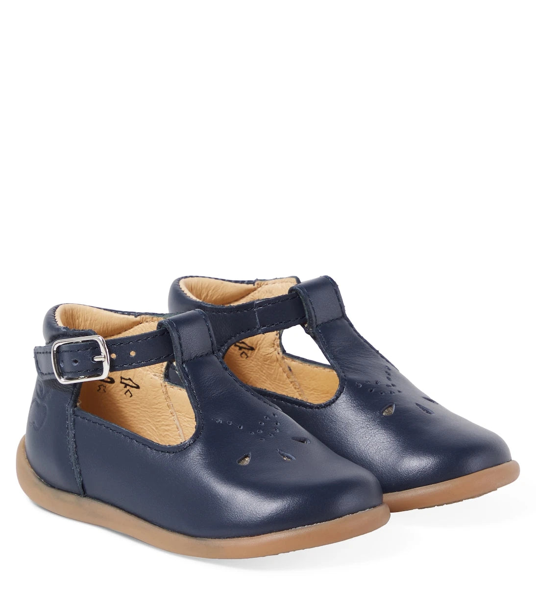 Pom d'Api - Baby Stand-Up Salome leather booties