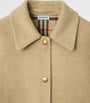 Burberry Beige Wool Double-Faced Overshirt