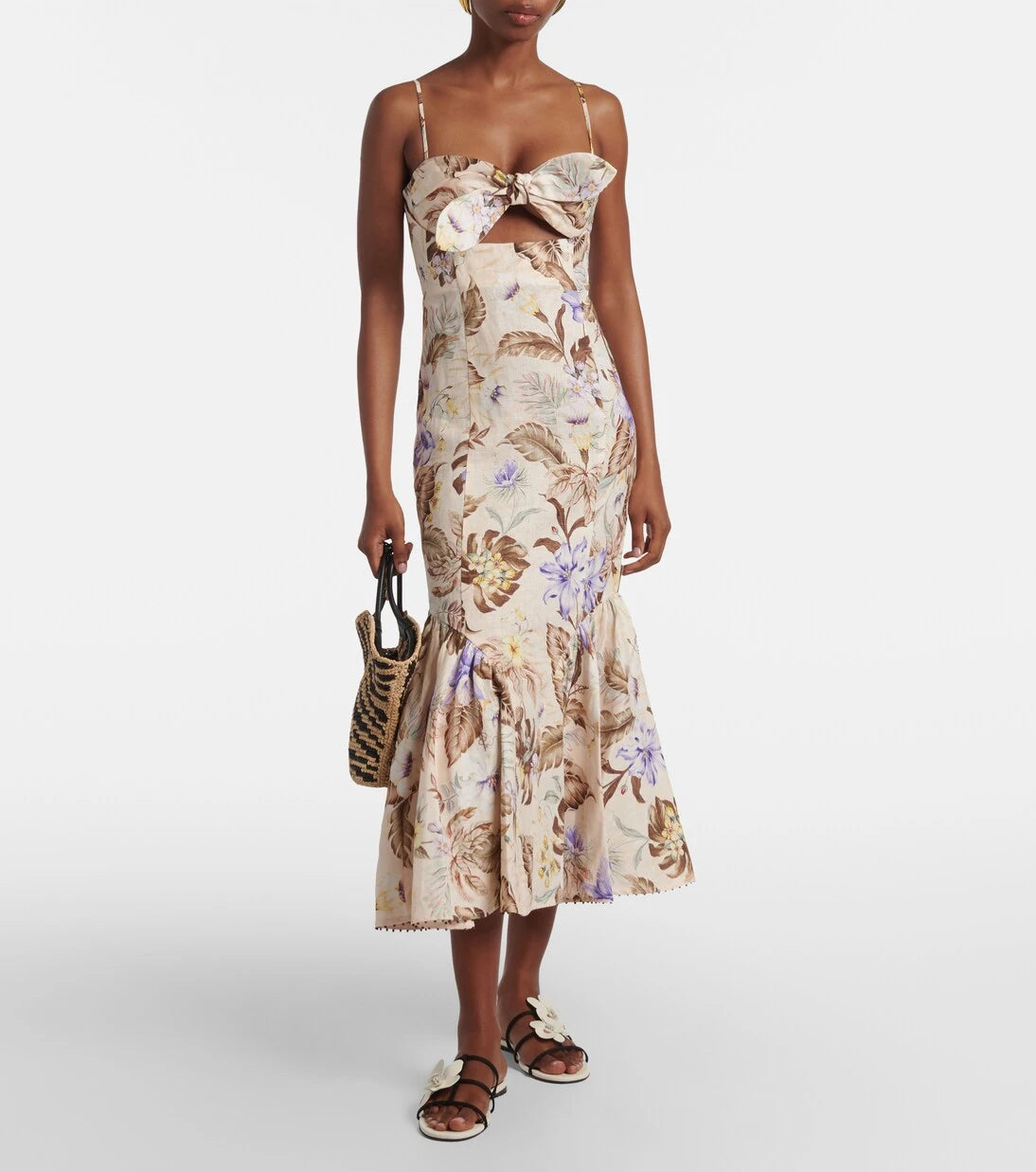 Zimmermann - Orchid leather sandals