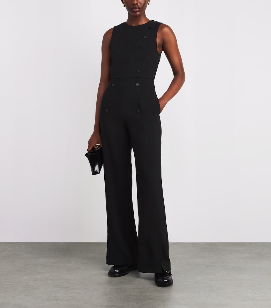 Claudie Pierlot Black Sleeveless Jumpsuit