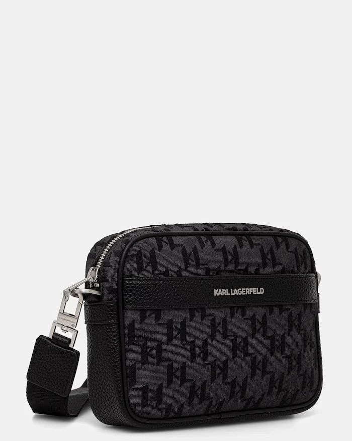 Karl Lagerfeld erkek çapraz çanta K/MONOGRAM