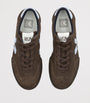 Veja Brown Suede Volley Eagle Swan Sneakers