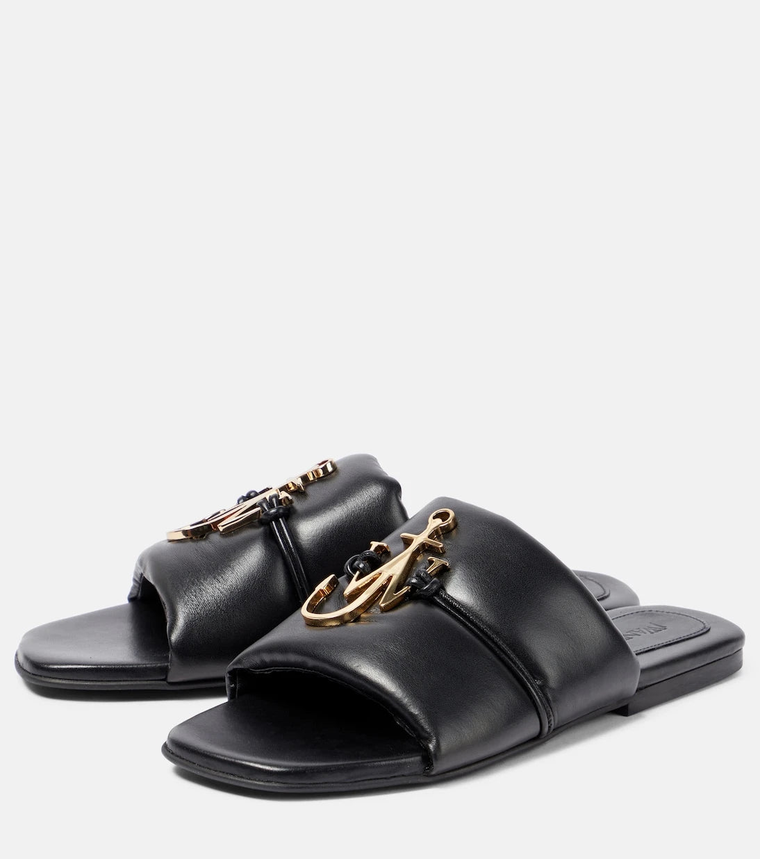 JW Anderson - Anchor leather sandals