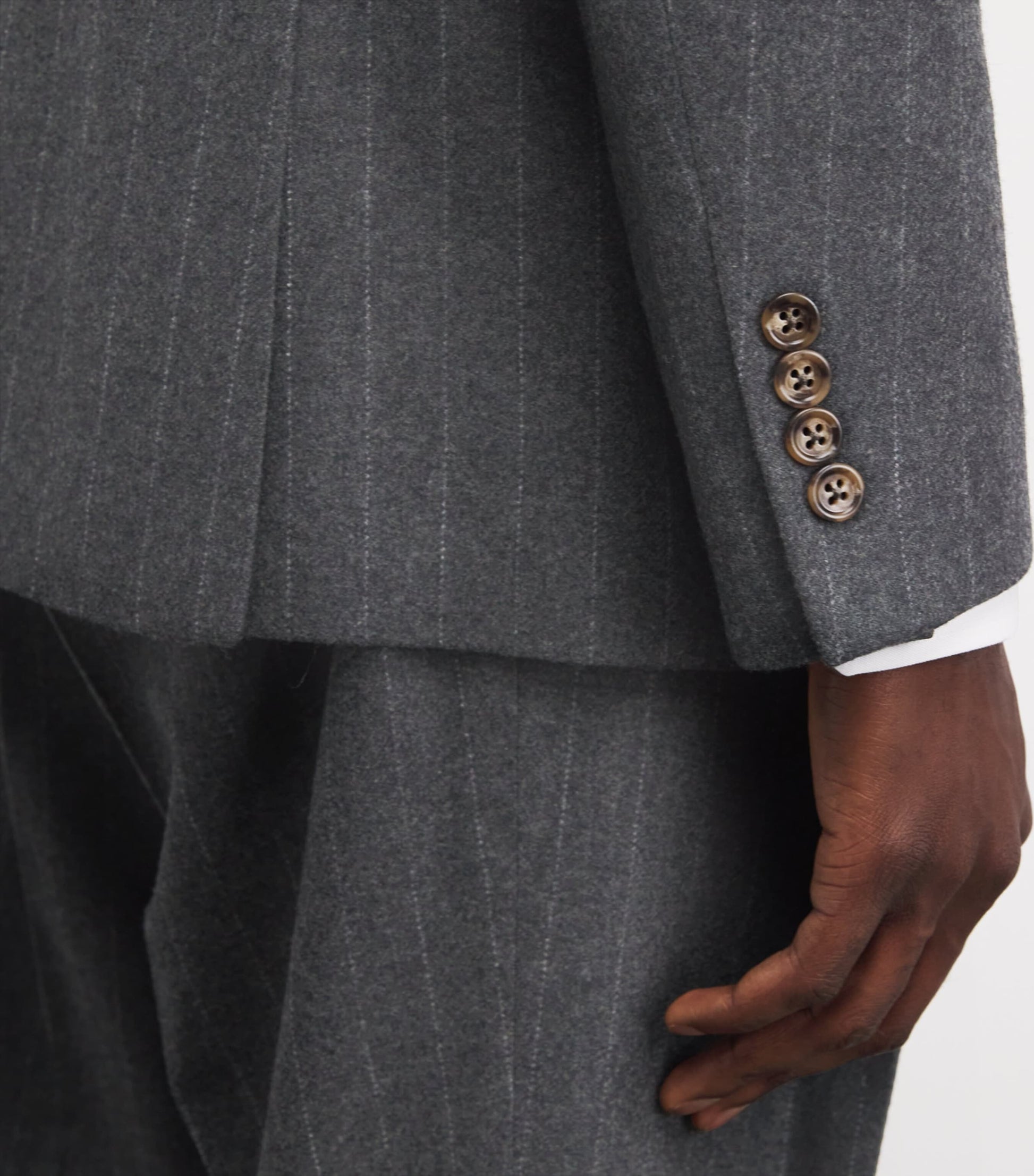 Polo Ralph Lauren Wool Chalk-Stripe 2-Piece Suit