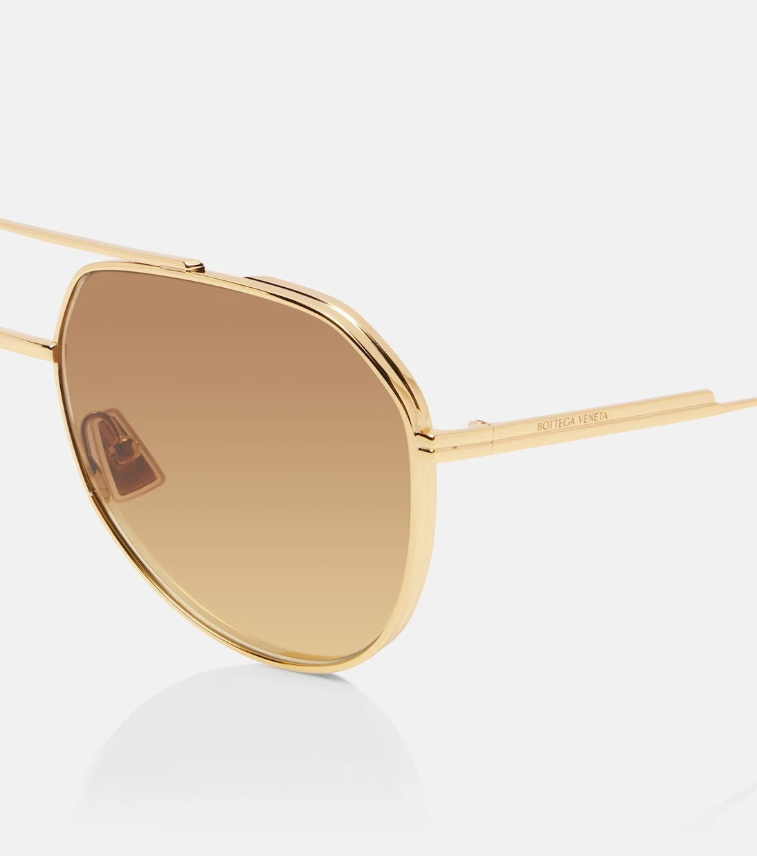 Bottega Veneta - Light Ribbon aviator sunglasses