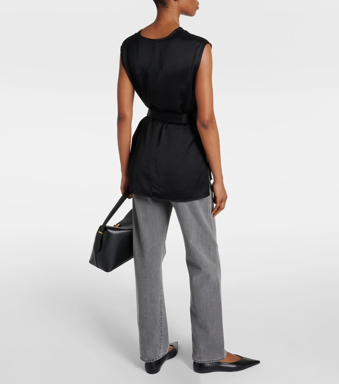 Toteme - Asymmetric satin top