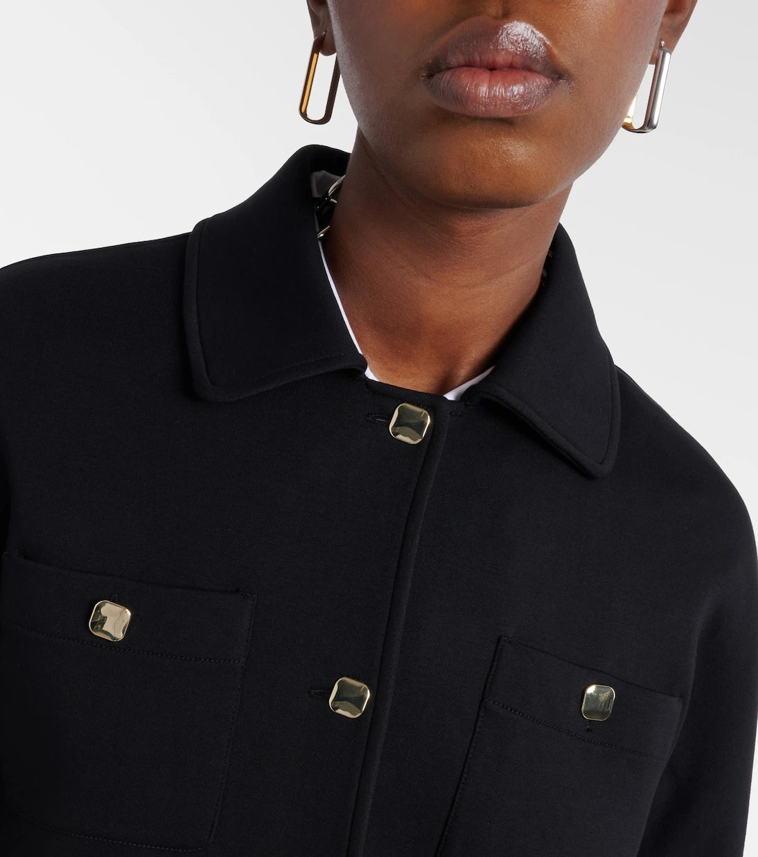 'S Max Mara - Armonioso cotton-blend jersey jacket