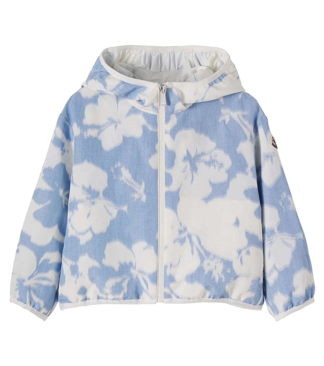 Moncler Enfant - Agnesine floral hooded jacket