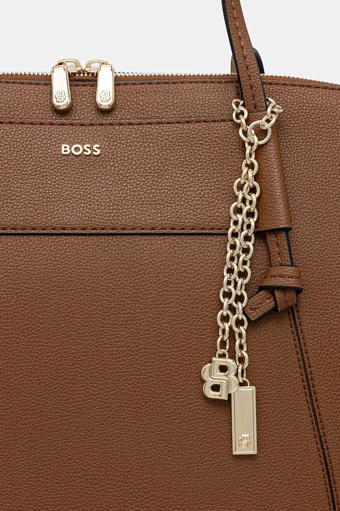 BOSS kadın suni deri alışveriş çantası SALLEY TOTE