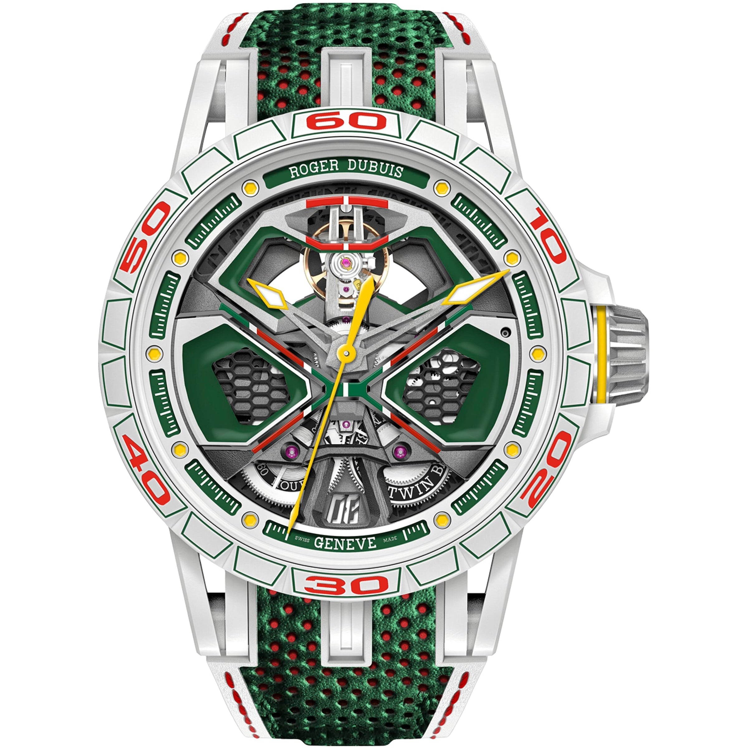 Roger Dubuis x Lamborghini MCF Excalibur Spider Huracán Watch 45mm