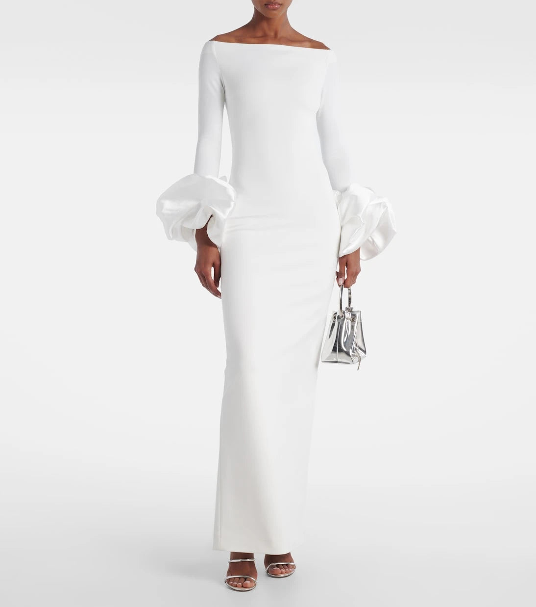 Solace London - Talia off-shoulder gown