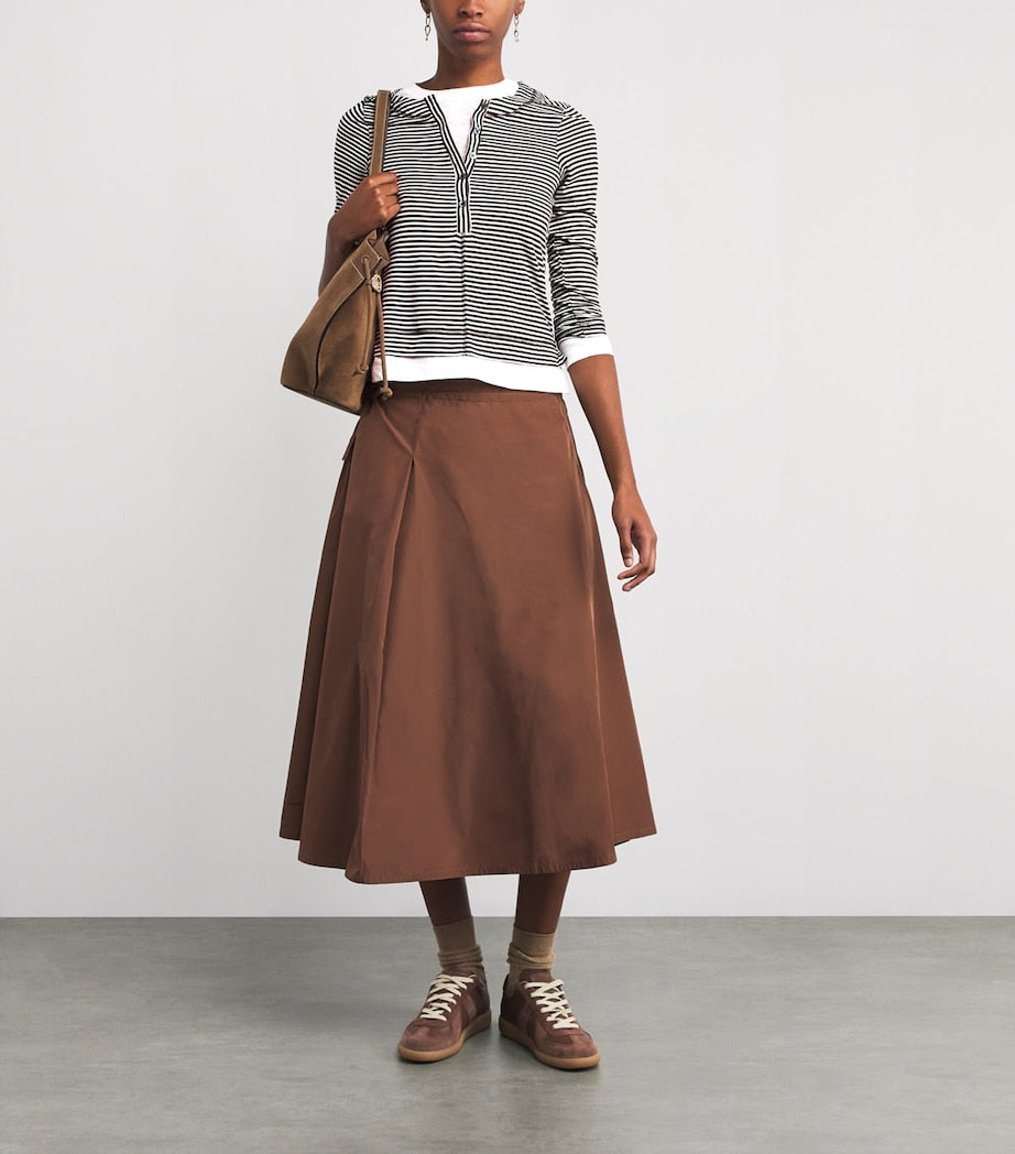 Stripe Double-Layer Top