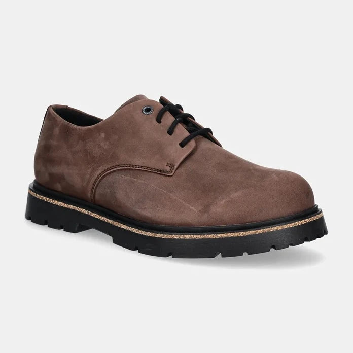 Nubuk Birkenstock Highwood Lace Low yarım ayakkabı