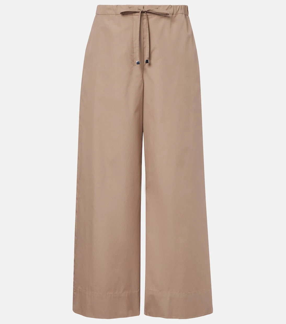 'S Max Mara - Auero cotton poplin wide-leg pants