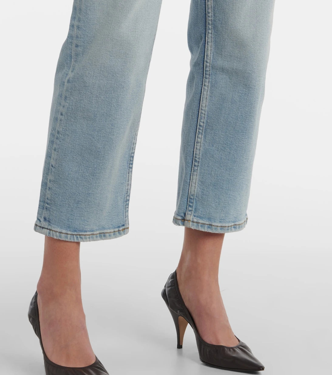 Re/Done - 70s Stove Pipe high-rise straight jeans