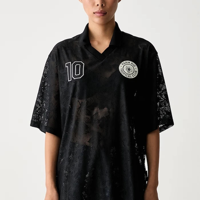 adidas x Farm Rio dantelli kadın tişört
