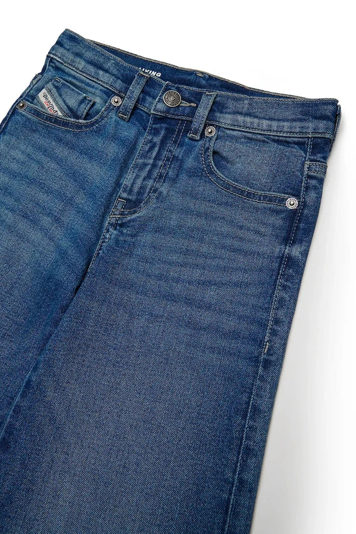 Diesel çocuklar için wide leg jean 1978-J TROUSERS