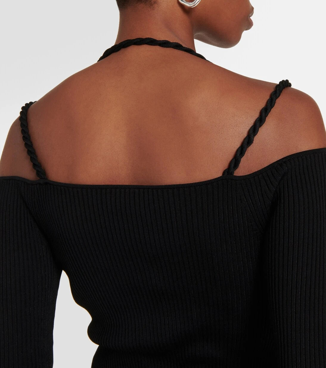 Altuzarra - Ribbed-knit cutout top