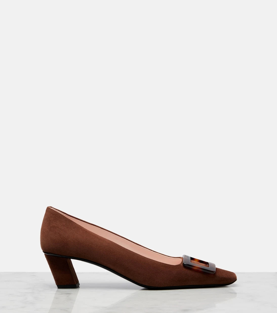 Roger Vivier - Belle Vivier suede pumps