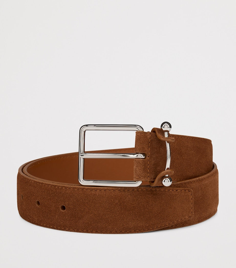 Christian Louboutin Chambeliss Suede Belt
