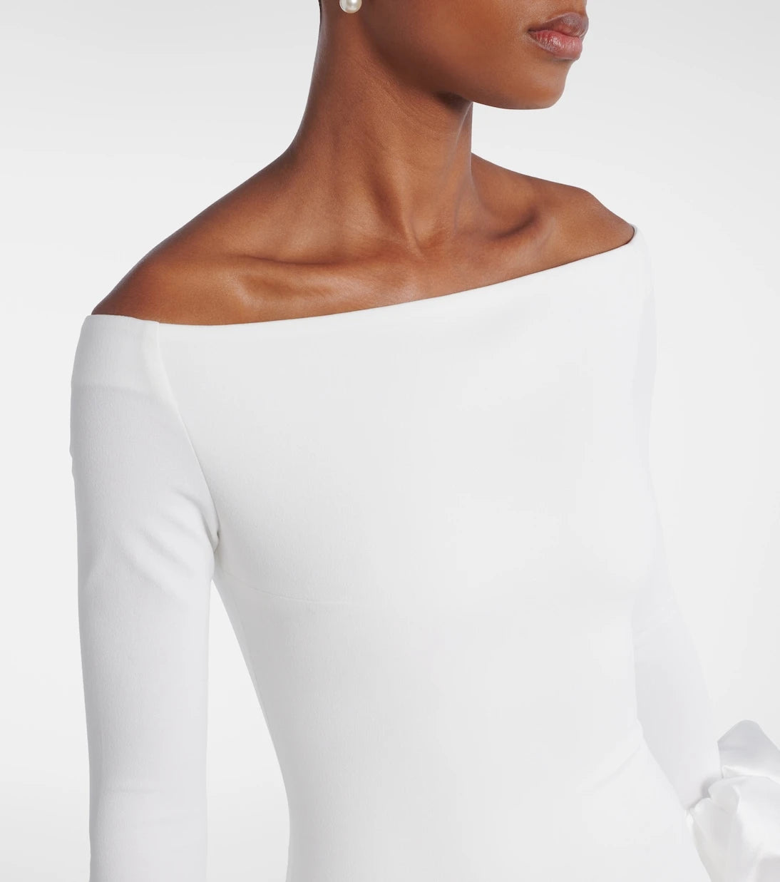 Solace London - Talia off-shoulder gown