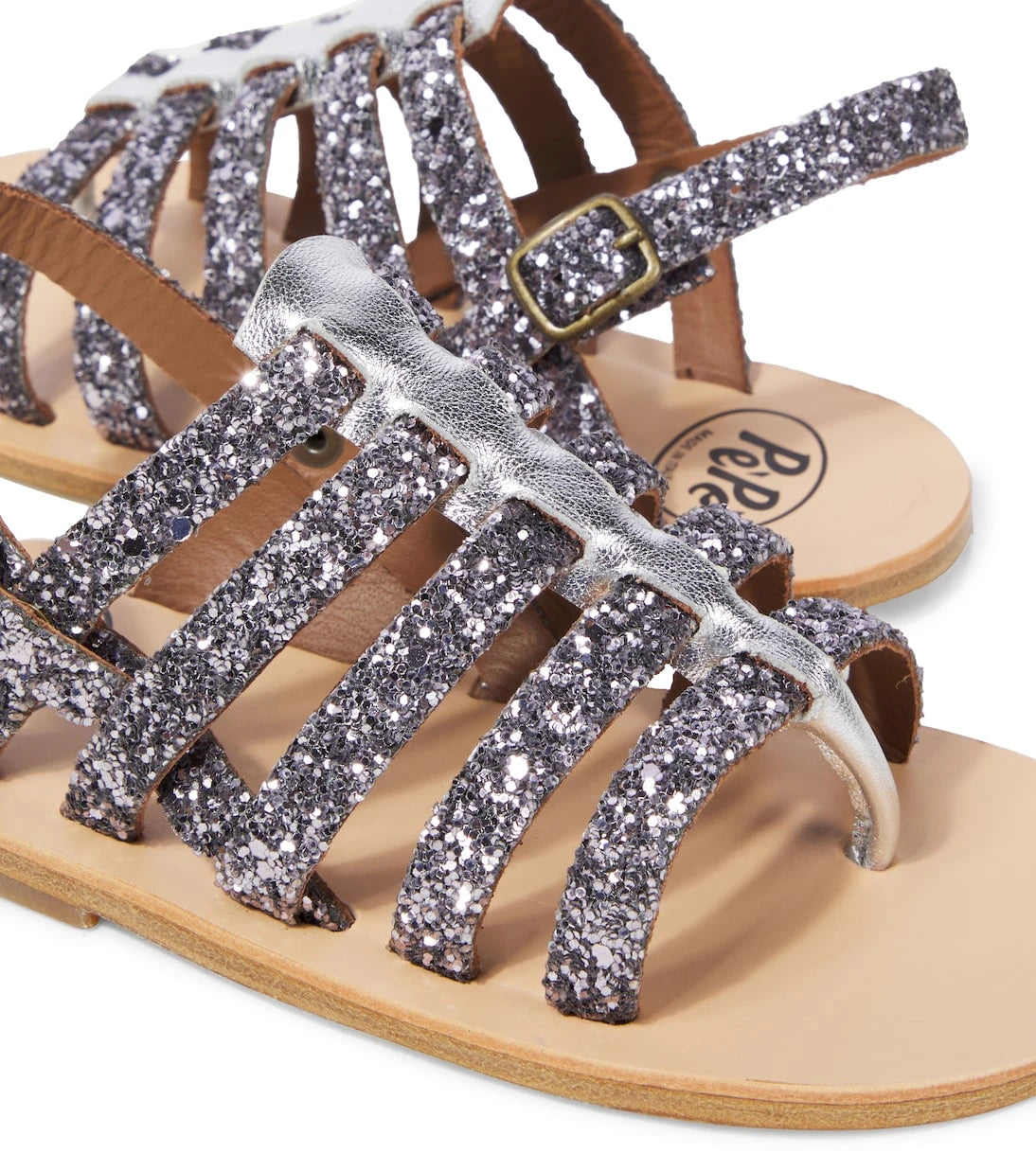 PèPè - Glitter gladiator sandals