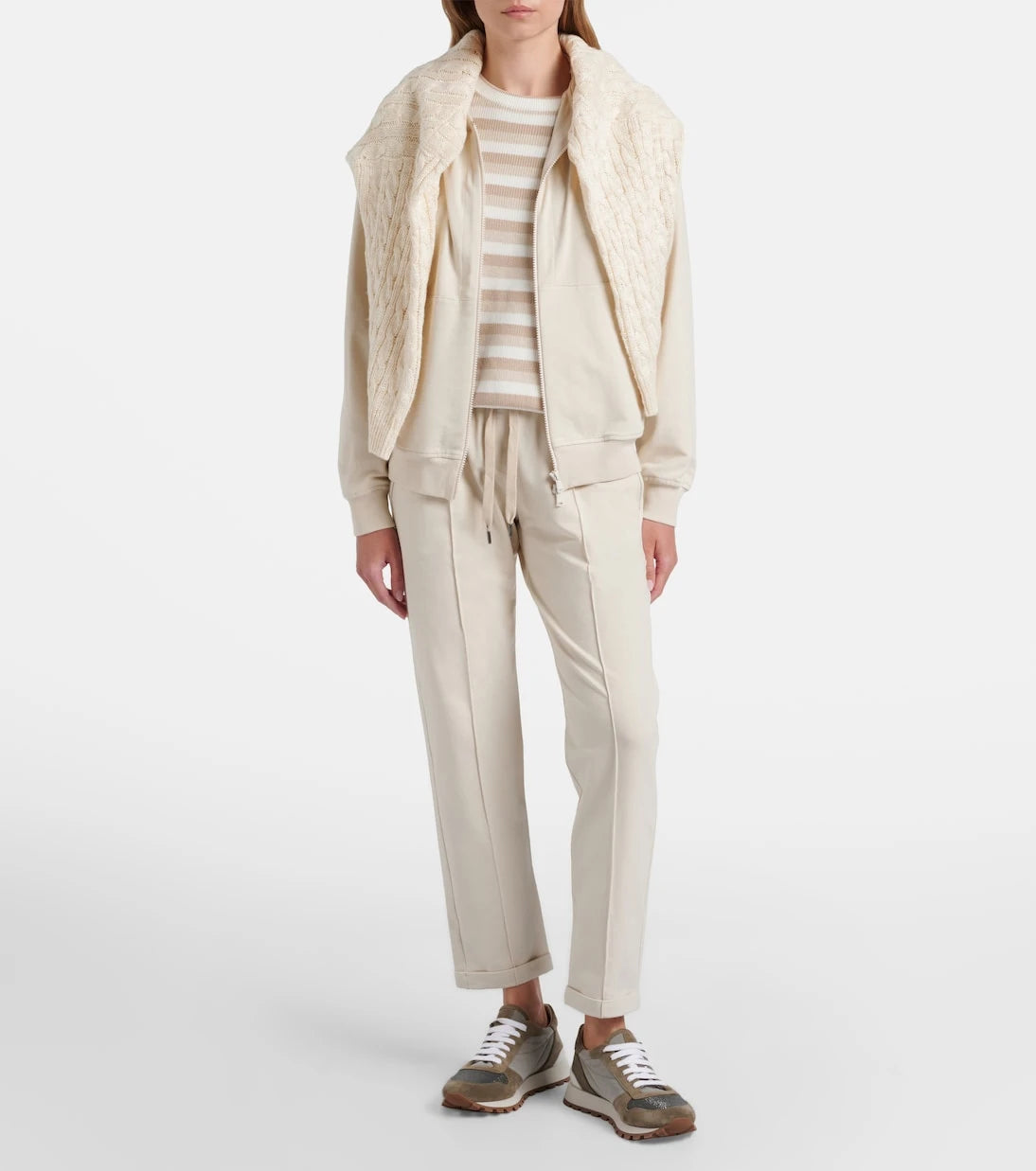 Brunello Cucinelli - Monili cotton hoodie