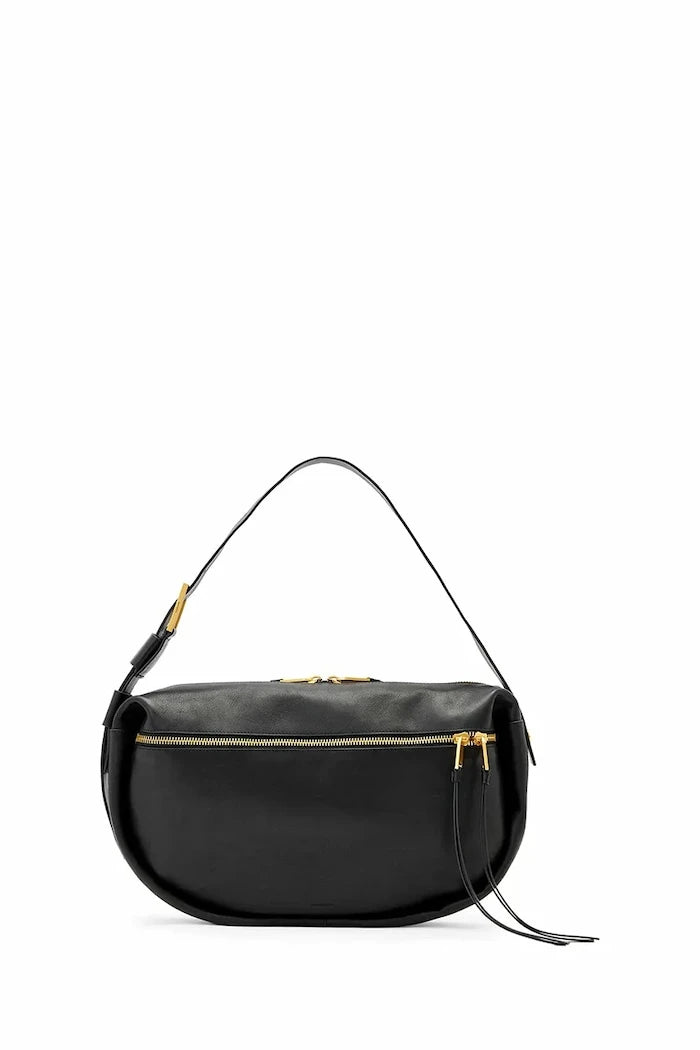 AllSaints шопинг чанта дамска от кожа