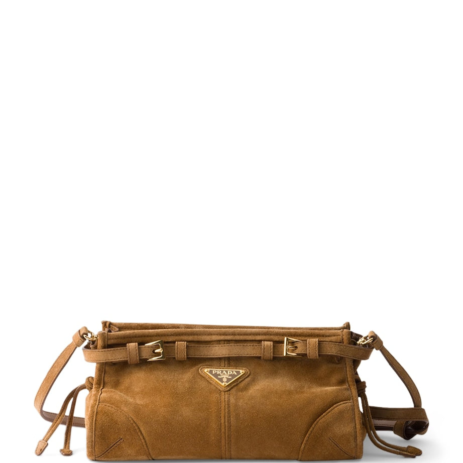 Prada Small Leather Bonnie Top-Handle Bag