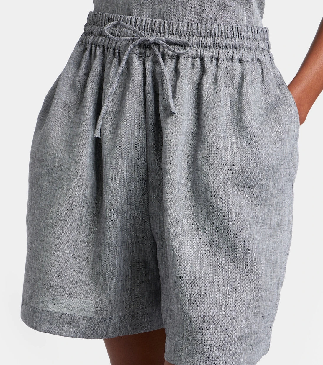 Asceno - Boston linen shorts