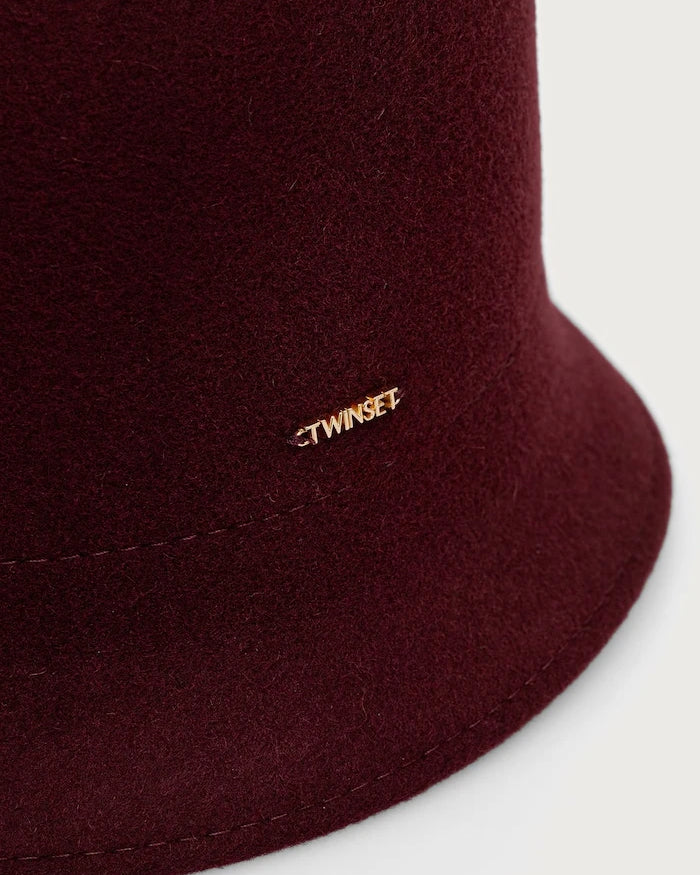 Twinset yün kadın şapkası