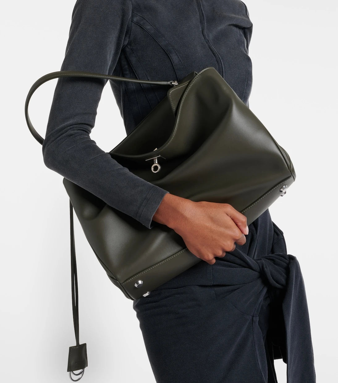 Balenciaga - Rodeo Medium leather tote bag