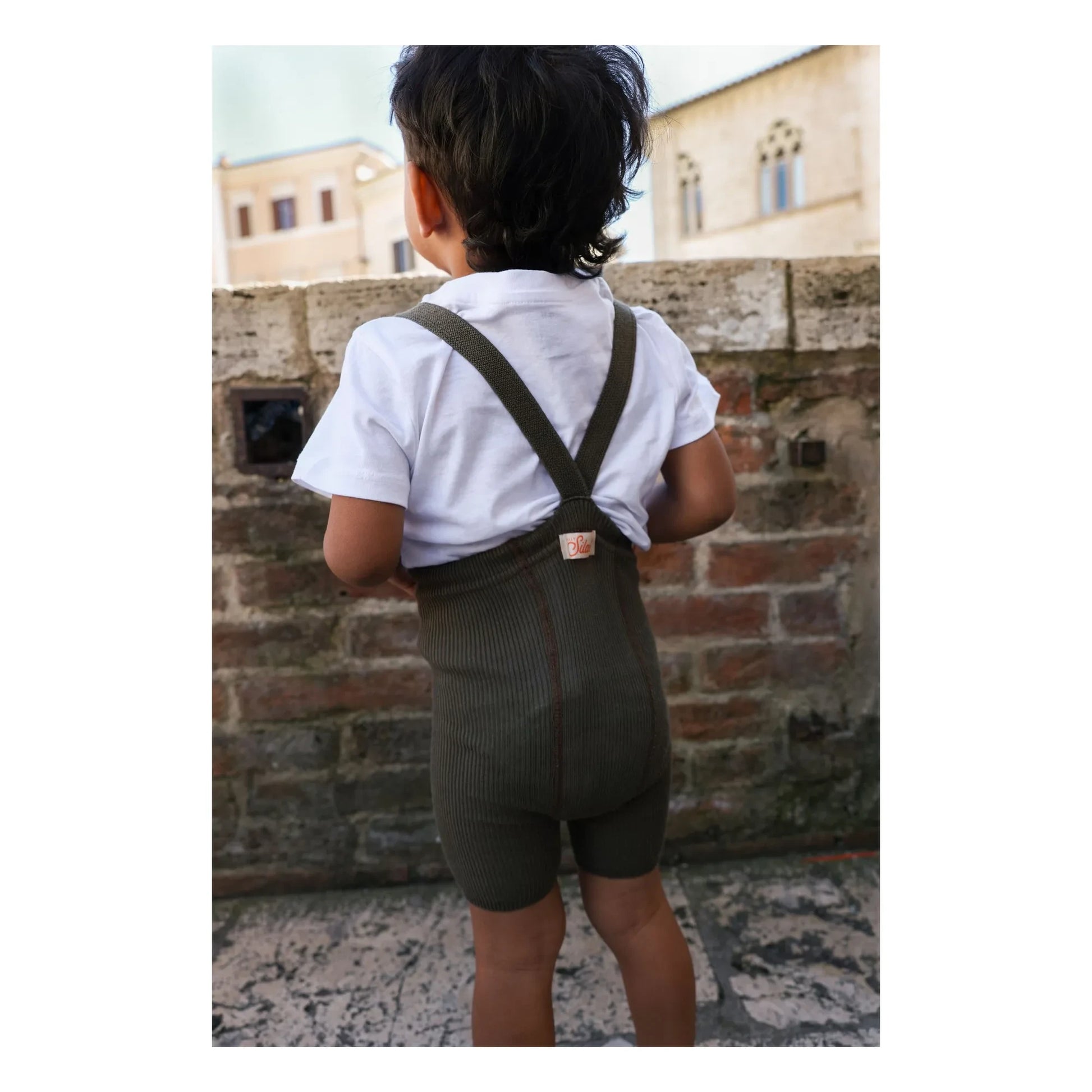 Silly Silas - Organic Cotton Shorty Tights | Brown