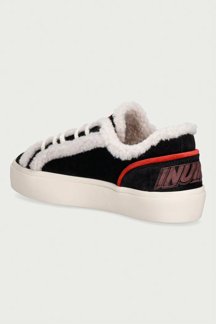 Inuikii Lila Shearling Lace Up Kadın Süet Sneaker