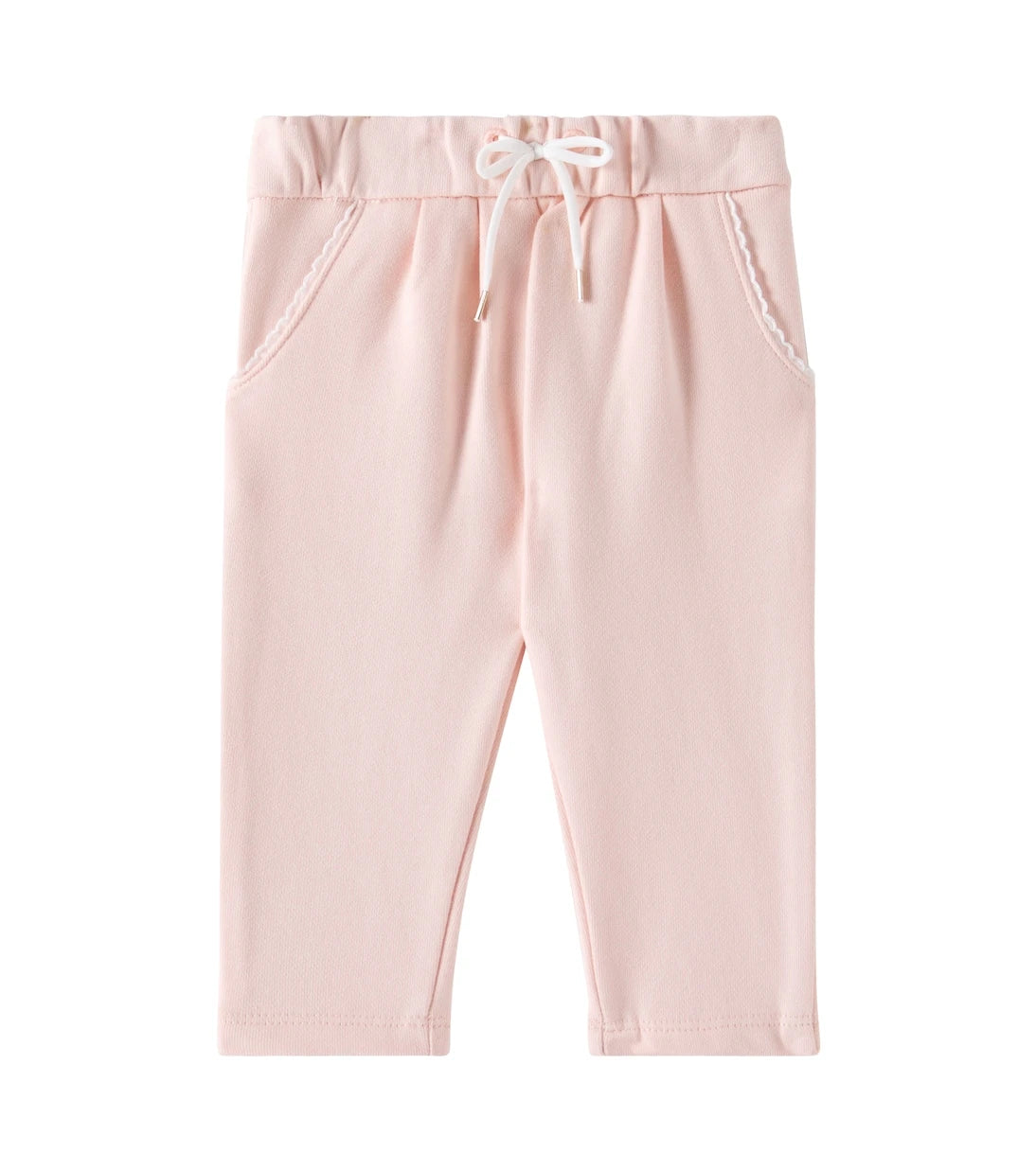 Chloé Kids - Baby logo cotton jersey pants