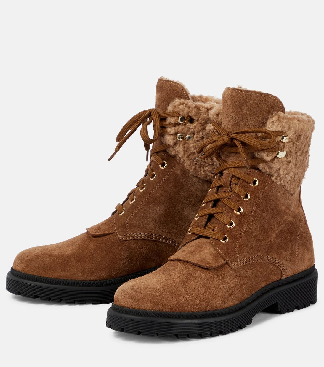 Moncler - Patty suede ankle boots