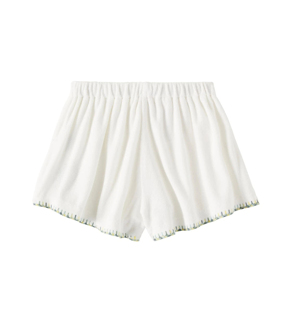 Zimmermann Kids - Tallow cotton-blend terry shorts