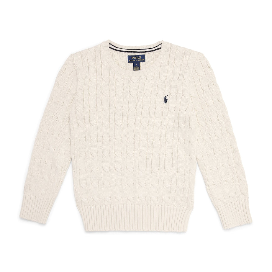 Ralph Lauren Kids Cotton Cable-Knit Sweater (6-14 Years)