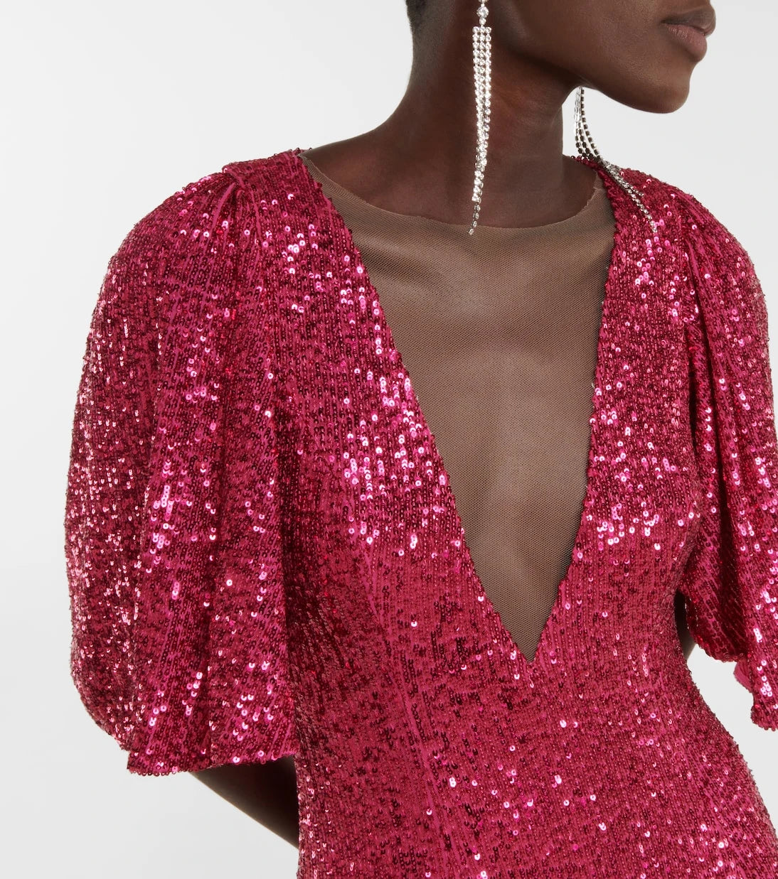 Monique Lhuillier - Payetli elbise