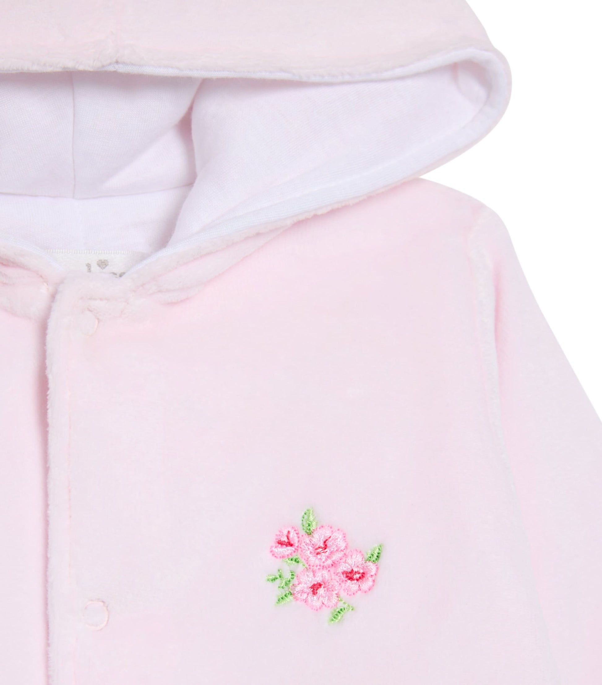 Kissy Kissy Hooded Roses and Blooms All-In-One (0-9 Months)