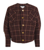 Vivienne Westwood Brown Wool Tartan Pourpoint Jacket