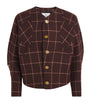 Vivienne Westwood Brown Wool Tartan Pourpoint Jacket