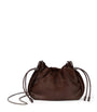 Brunello Cucinelli Brown Mini Calf Hair Mellow Bucket Bag