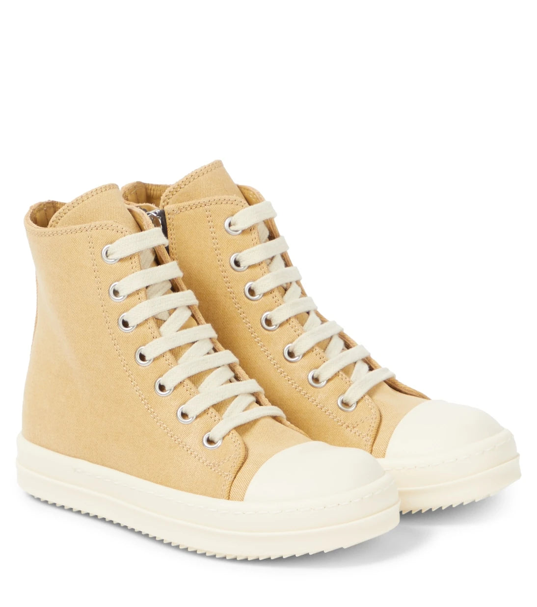 Rick Owens Kids - Denim high-top sneakers