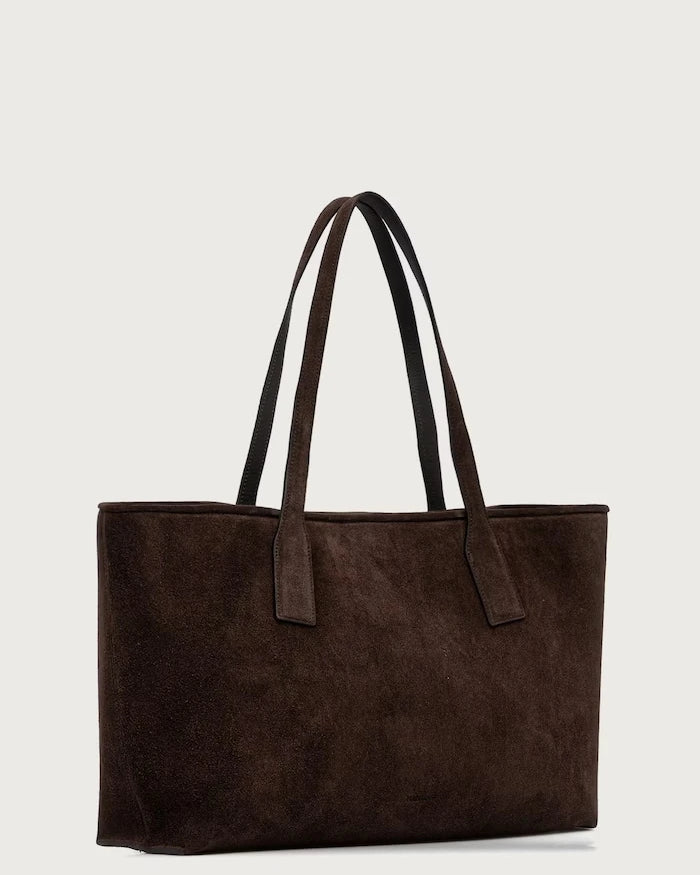 Marella süet kadın shopper çanta MLAECRU