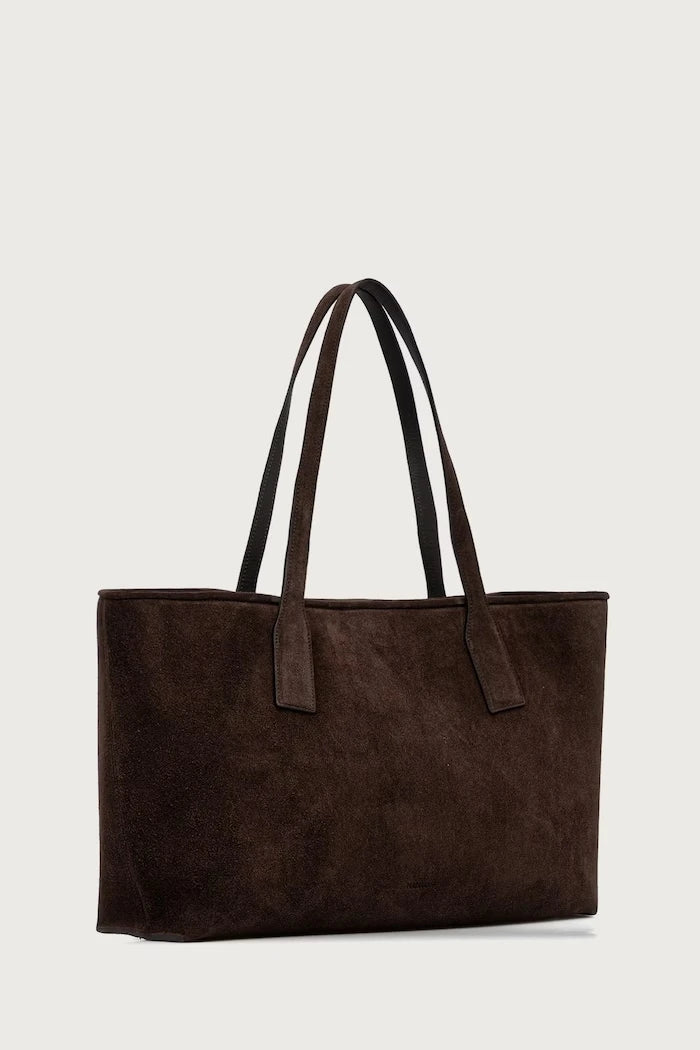 Marella süet kadın shopper çanta MLAECRU