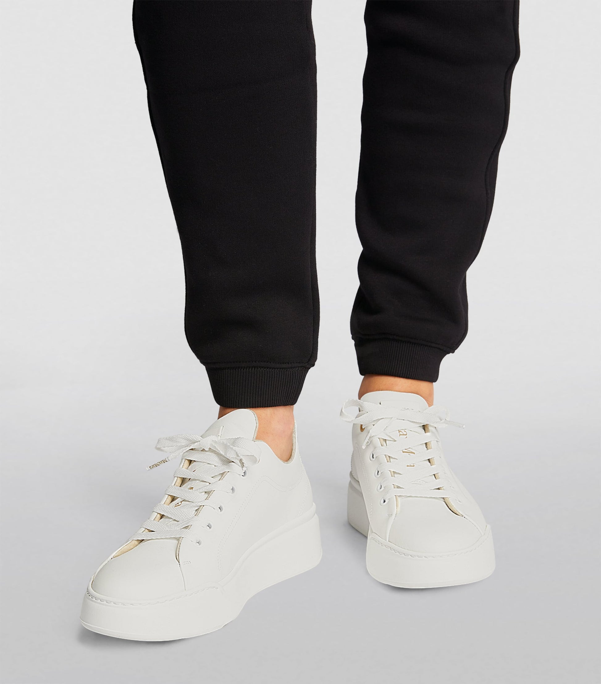 Max Mara White Leather Sneakers