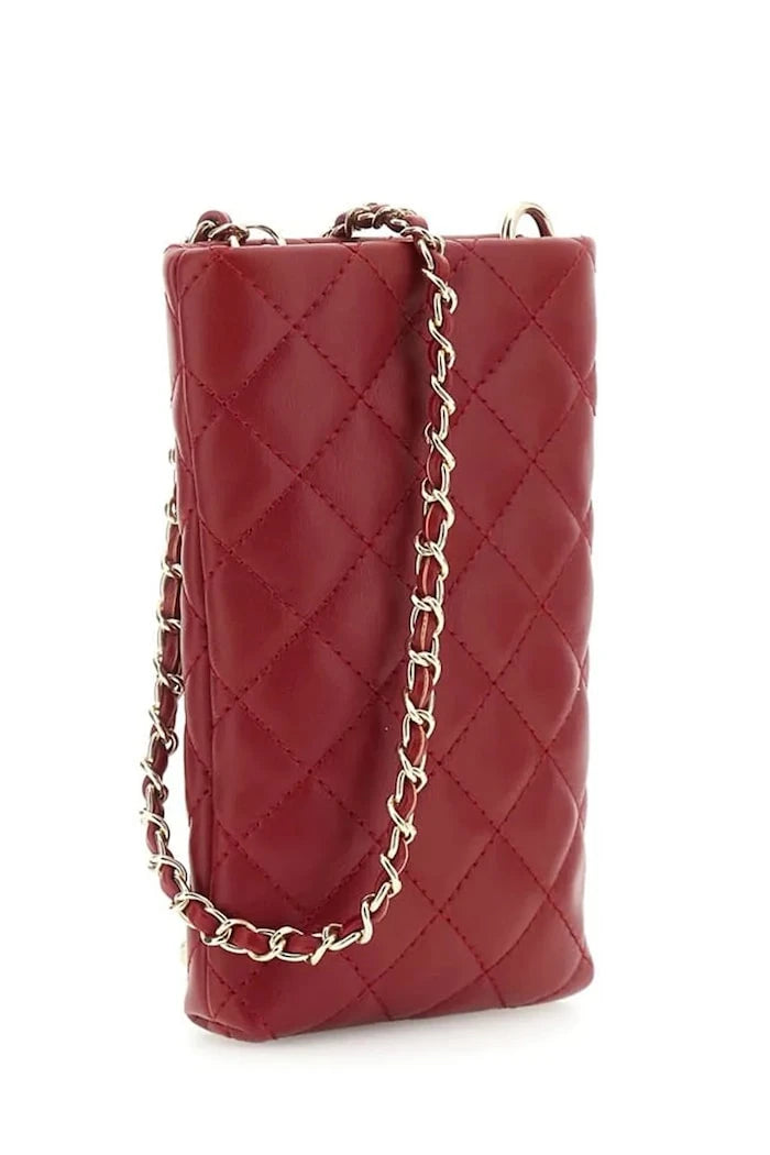 Guess çocuklar için suni deri crossbody çanta